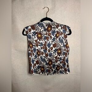 Women’s Abercrombie & Fitch Boho Floral Tank Blouse